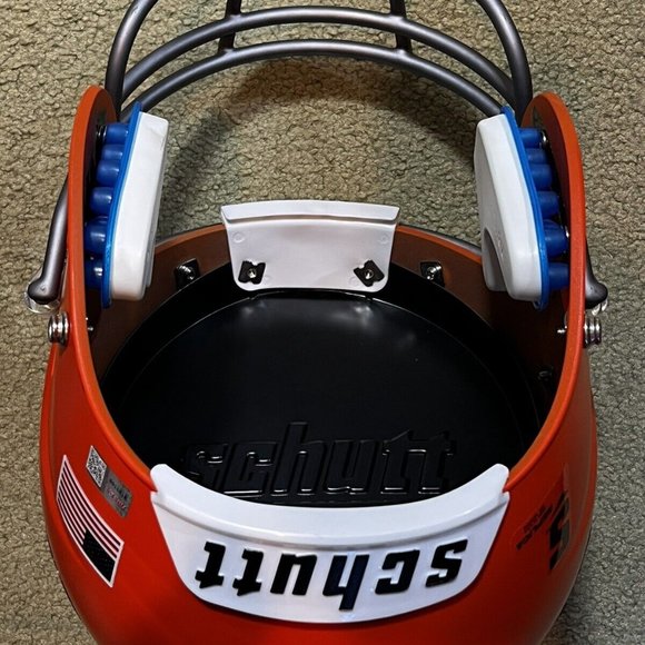 Miami Hurricanes Clinton Portis Signed F/S SCHUTT Helmet Tristar coa 01 Natl chp - Picture 4 of 10